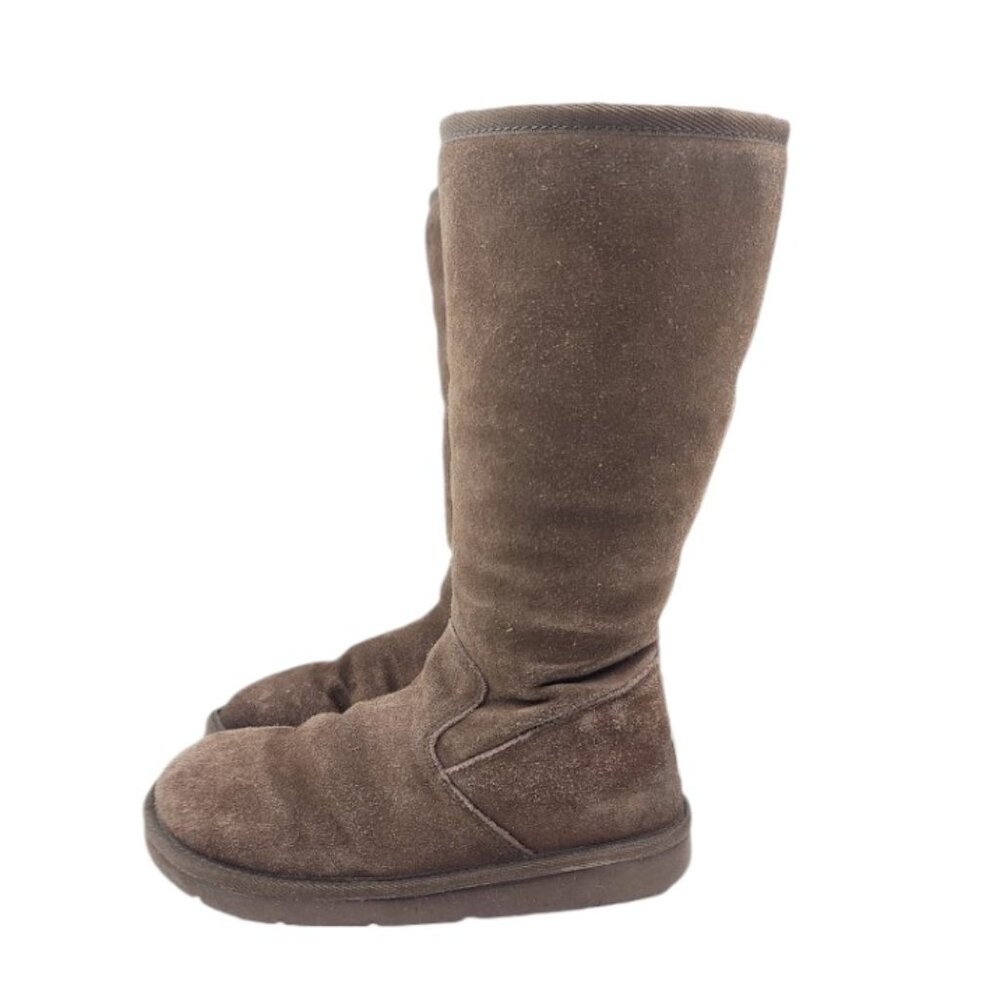 UGG Women's Brown Classic‎ Tall 5235 Sheepskin Mid-Calf Winter Boot Size 6